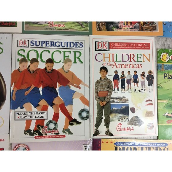 Lot of 16 Chick-fil-a Books Kids Classics DK Amazing Animals Parrots Science Vtg - Picture 6 of 14